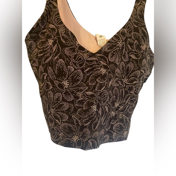 NWT Lululemon align tank DOT MULTI PINK Size 6 - Picture 4 of 5